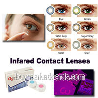 Infrared Contact Lenses