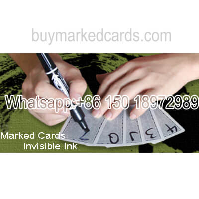 mark cards with excellent black light invisible ink