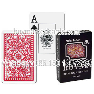 royal marked playing cards mathematical tricks
