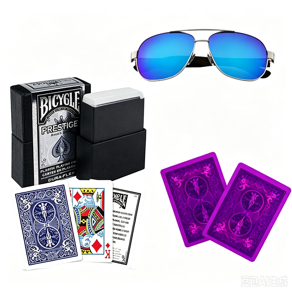 Bicycle Prestige Plastic Marked Cards