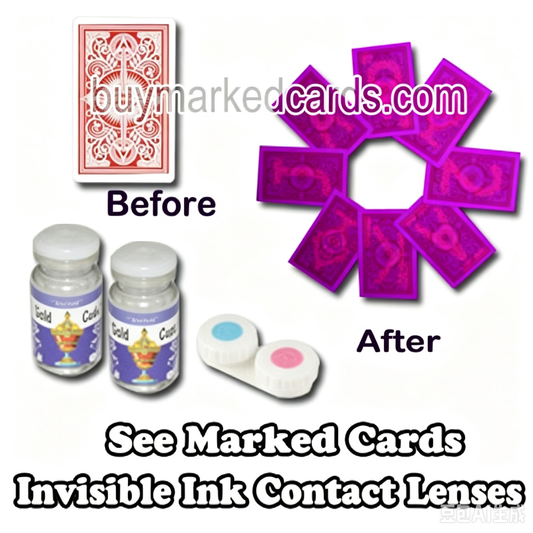 Marked cards Contact Lenses